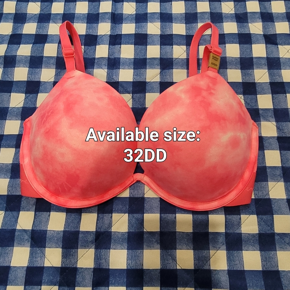 Pink bra